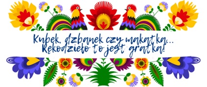 ARiMR zaprasza do udziału w konkursie „Kubek, dzbanek czy makatka…Rękodzieło to jest gratka” - logo